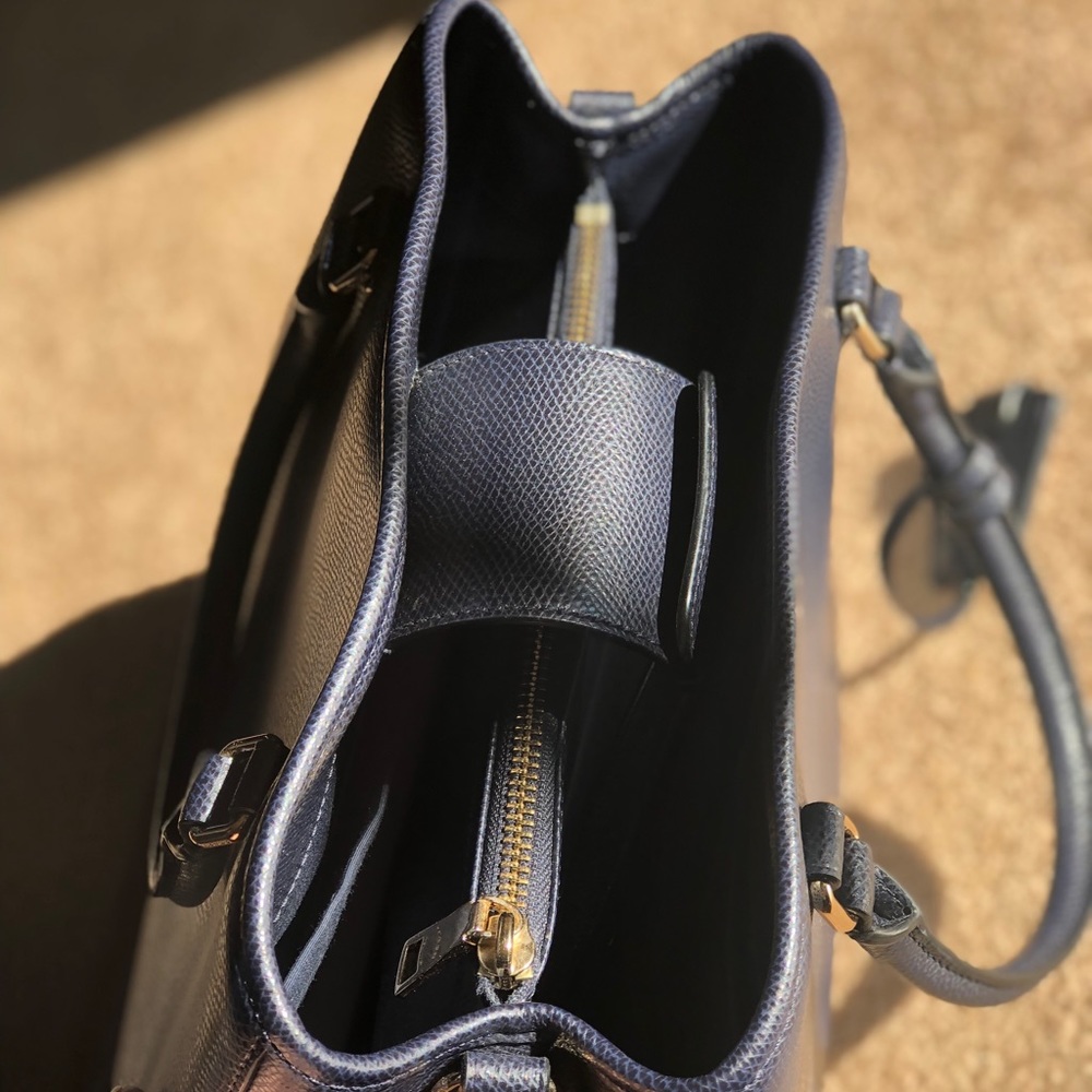 Coach Margot Purse Midnight Navy Blue - Picture 5 of 7